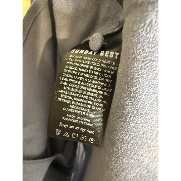 Aritzia Sunday Best Vida Dress In Blue Size Medium - Picture 5 of 6